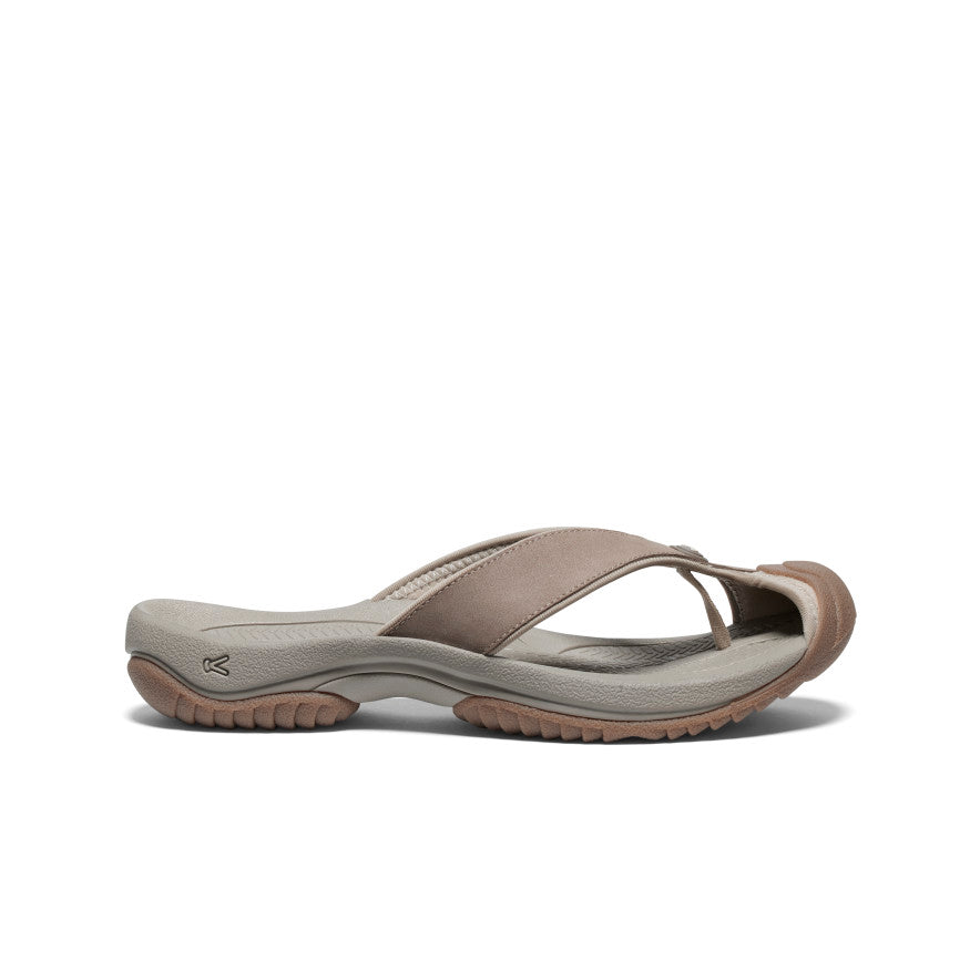 Men's Waimea Leather Flip-Flop  |  Brindle/Birch
