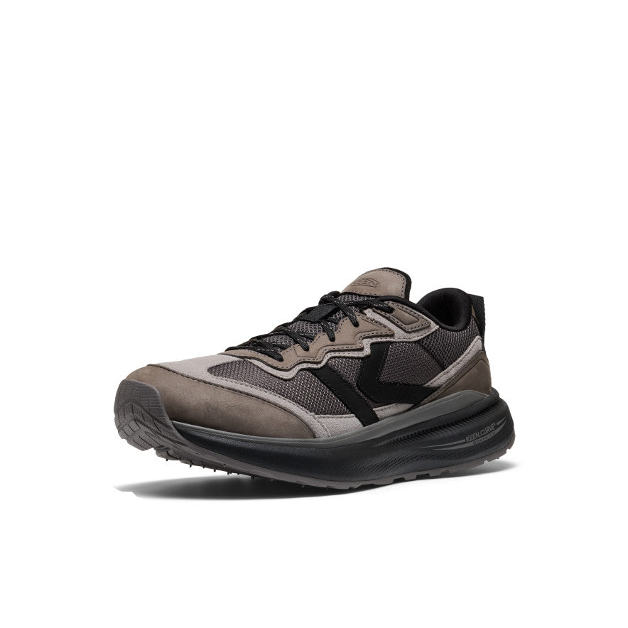 Men's WK500 Leather Walking Shoe | Steel Grey/Black