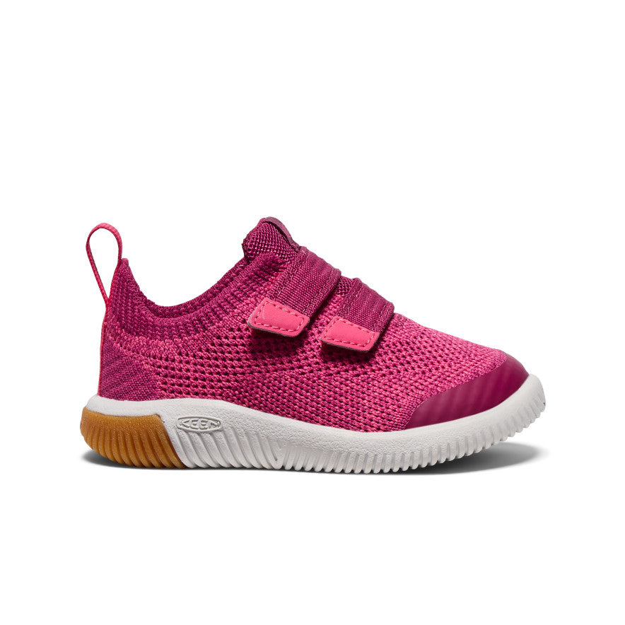 Toddlers' KNX Knit Double Strap | Beaujolais/Raspberry