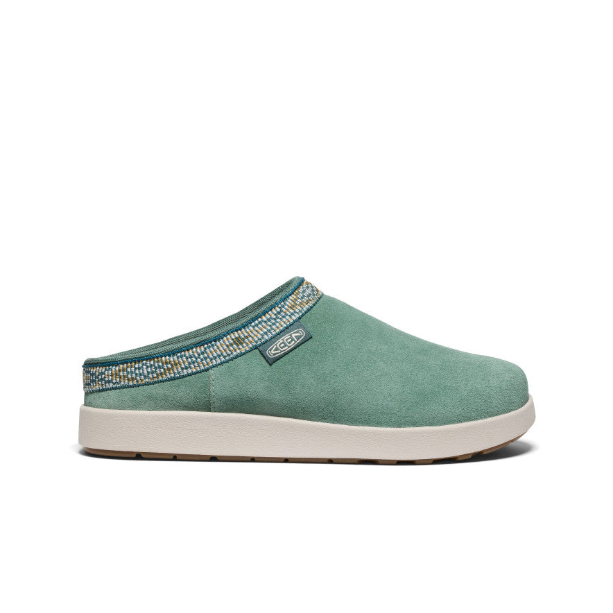 Women's Elle Suede Mule | Dark Forest/Birch