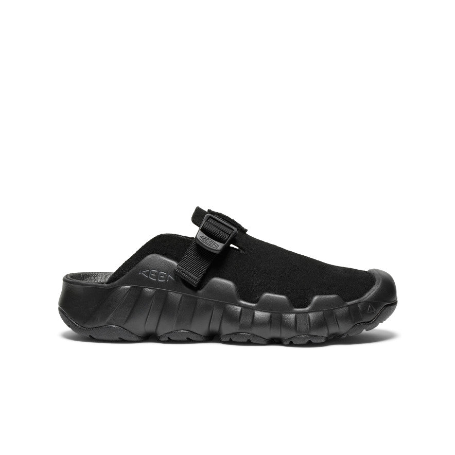 Women's Hyperport Leather Clog  |  Black/Black