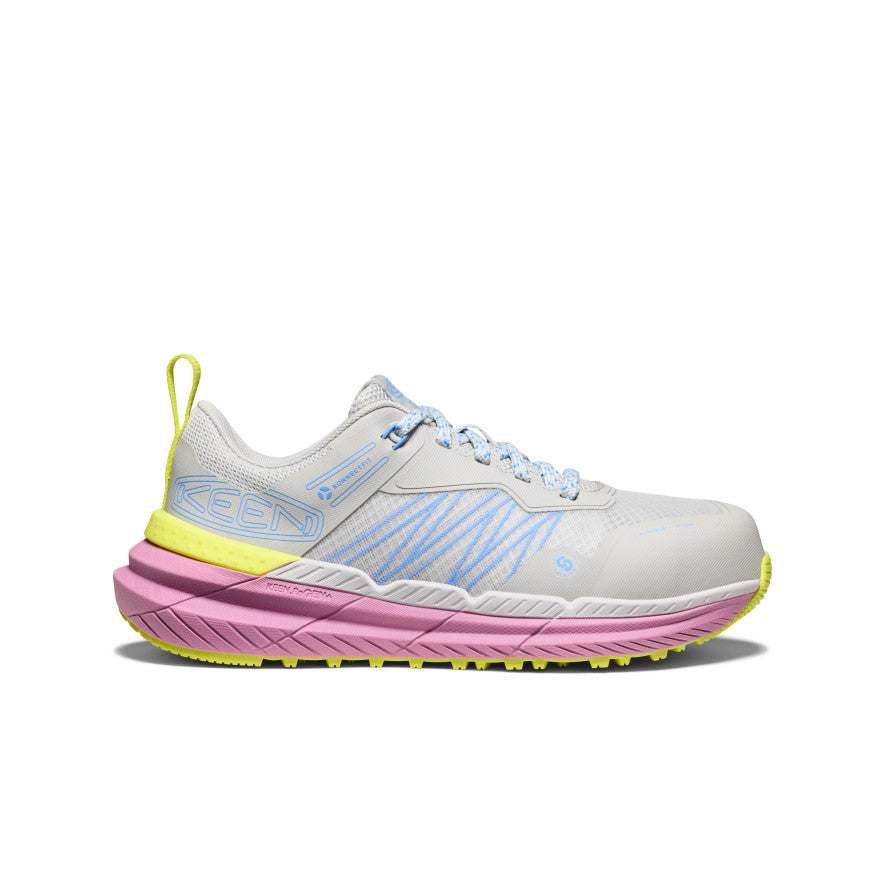 Women's Speedworks ESD Work Sneaker (Carbon Toe)  |  Alloy/Moonlight Mauve