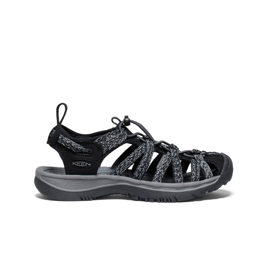 Women's Whisper  |  Black/Steel Grey