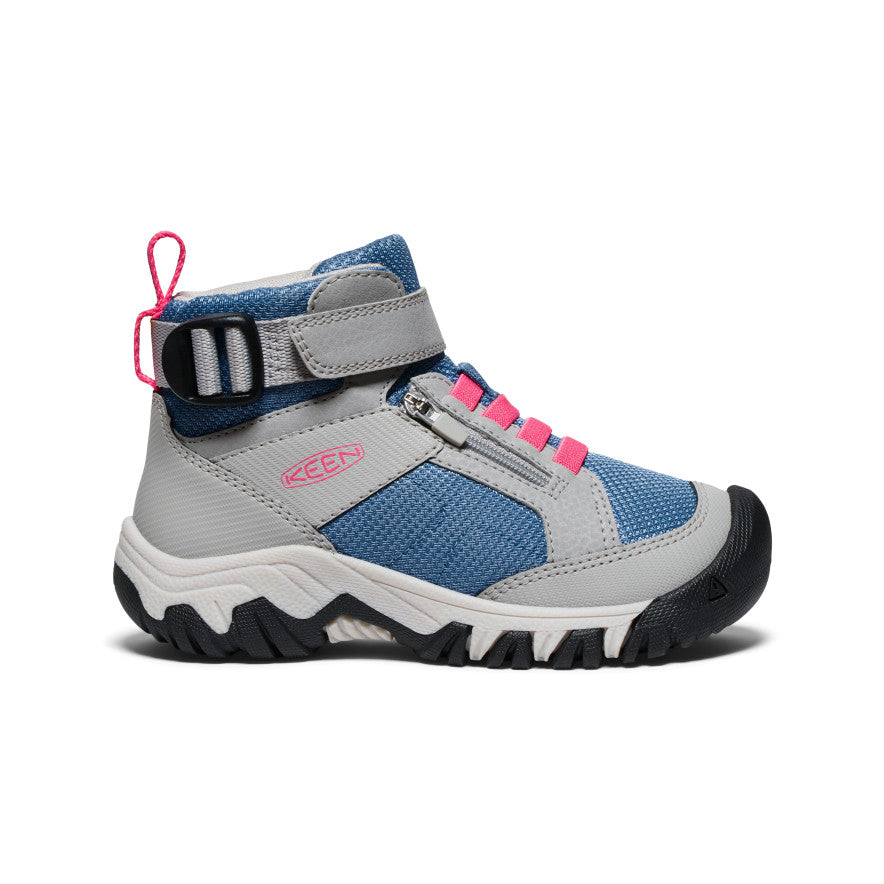 Little Kids' Targhee Boundless Hiking Boot | Alloy/Rouge Red