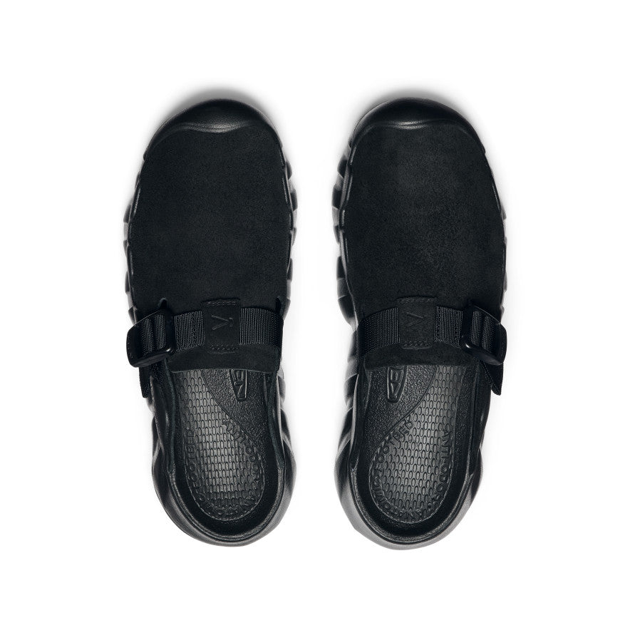 Men's Hyperport Leather Clog | Black/Black