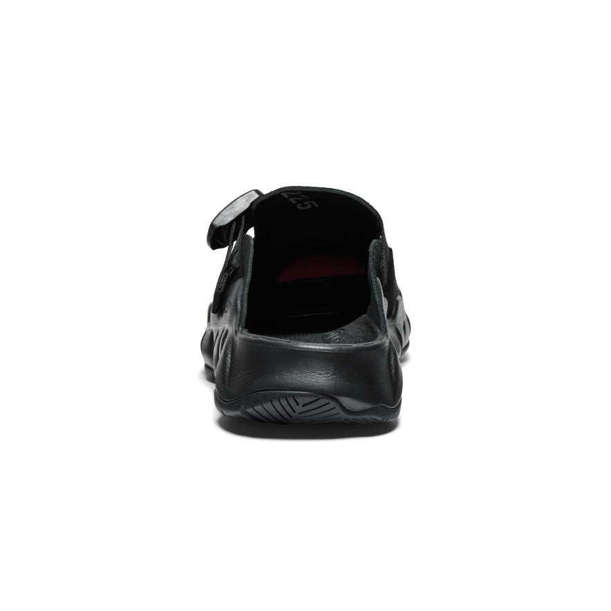 Men's Hyperport Leather Clog | Black/Black