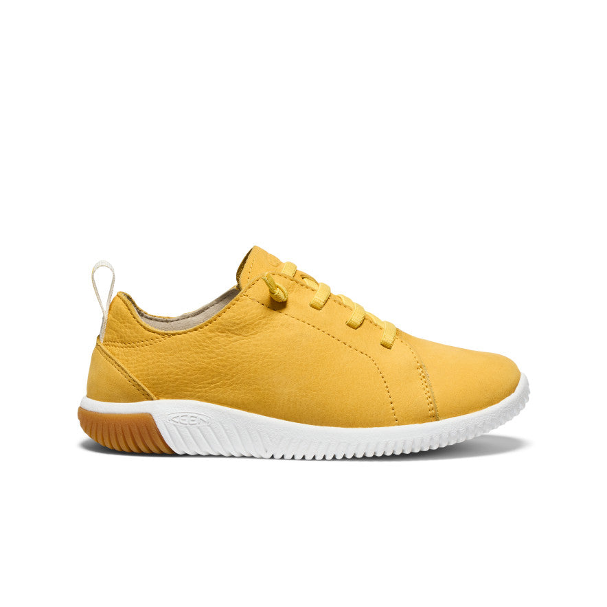 Big Kids' KNX Leather Sneaker  |  Daffodil/Star White